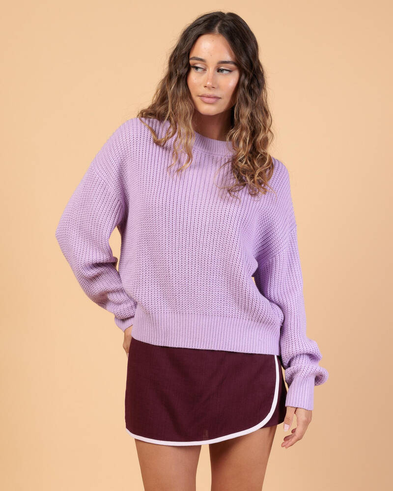 Roxy Coming Home Again Crew Neck Sweater for Womens