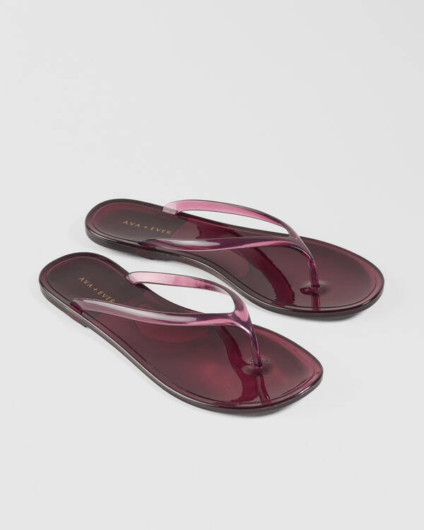 Ava And Ever Beach Jelly Thongs for Womens