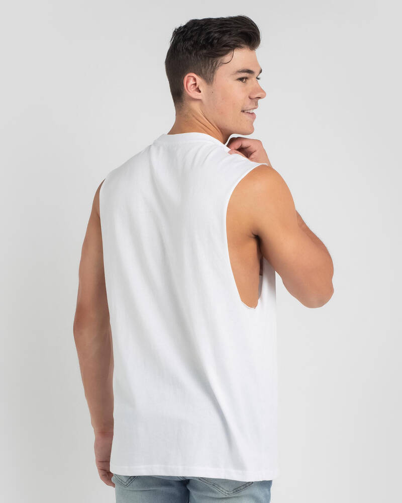 Mitchell & Ness LA Lakers Retro Repeat Muscle Tank for Mens