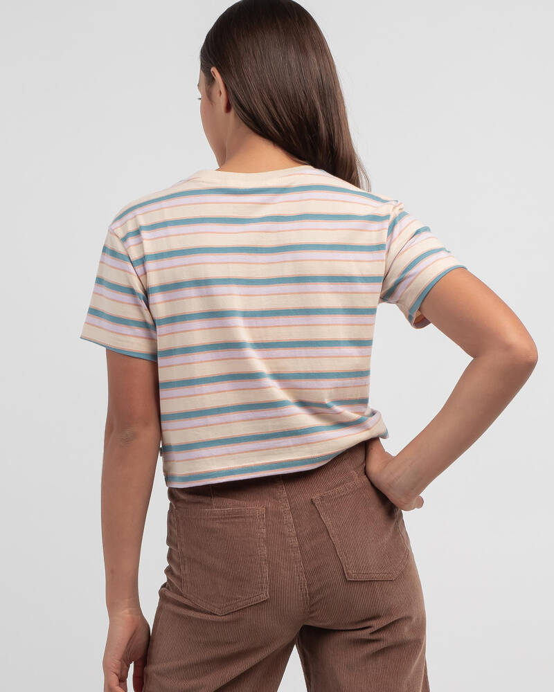 Rusty Girls' Throwback Time Cropped T-Shirt for Womens