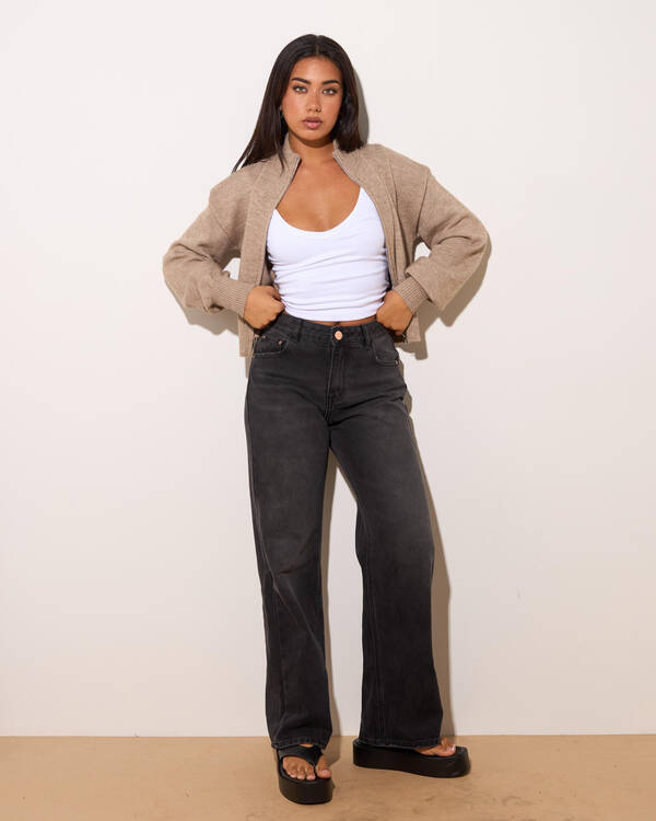 DESU Icon Straight Leg Jeans for Womens