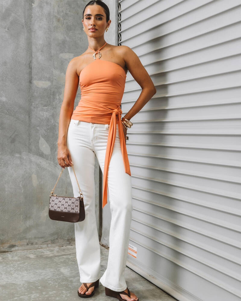 DESU Jawbreaker Low Waist Flare Jeans for Womens