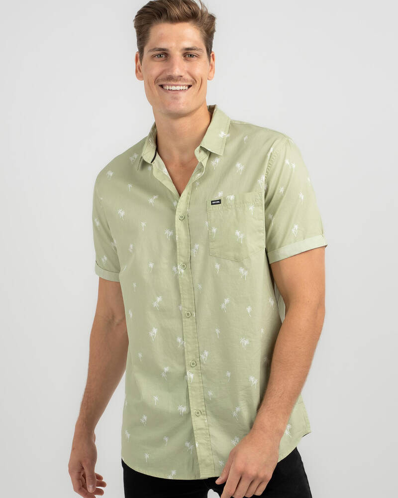 Rip Curl Paradise Palms Short Sleeve Shirt for Mens