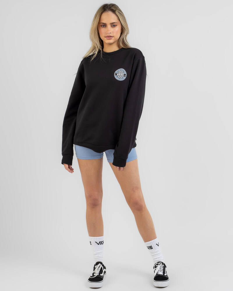 Vans Circled Checker Sweatshirt for Womens
