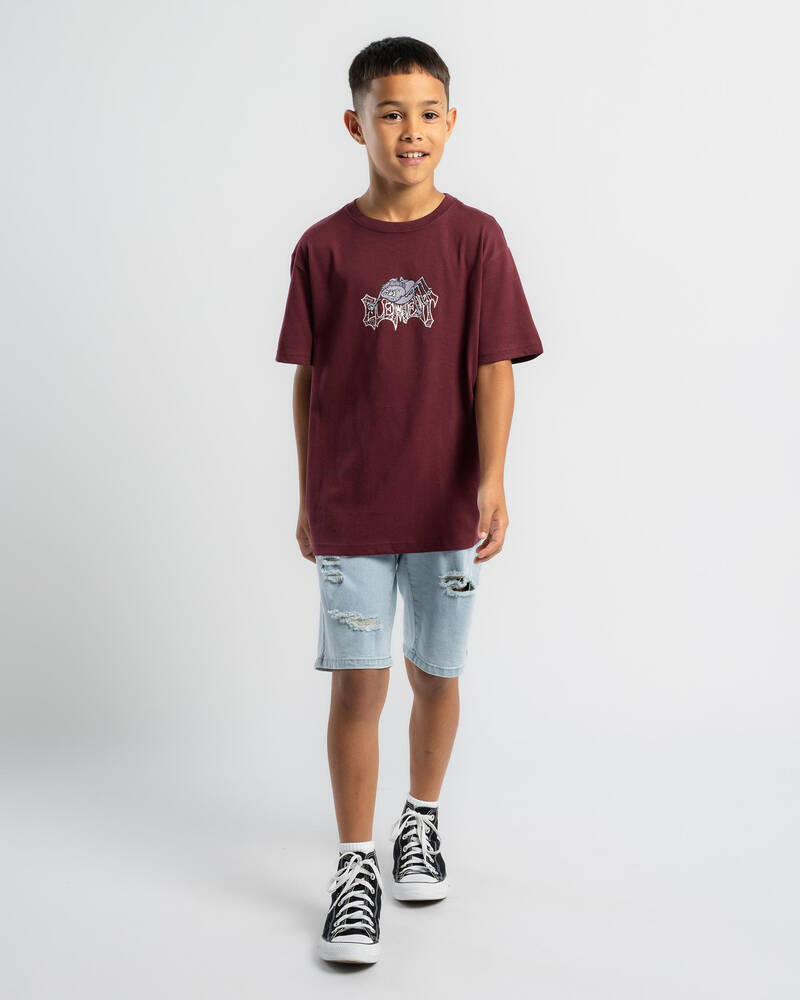 Element Boys' Spider T-Shirt for Mens