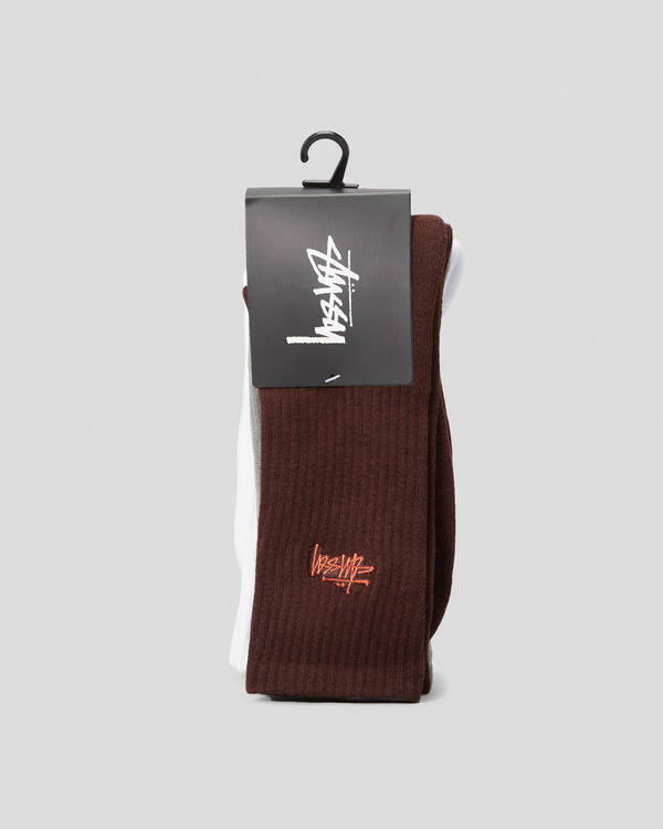 Stussy Mens' Graffiti Socks for Mens