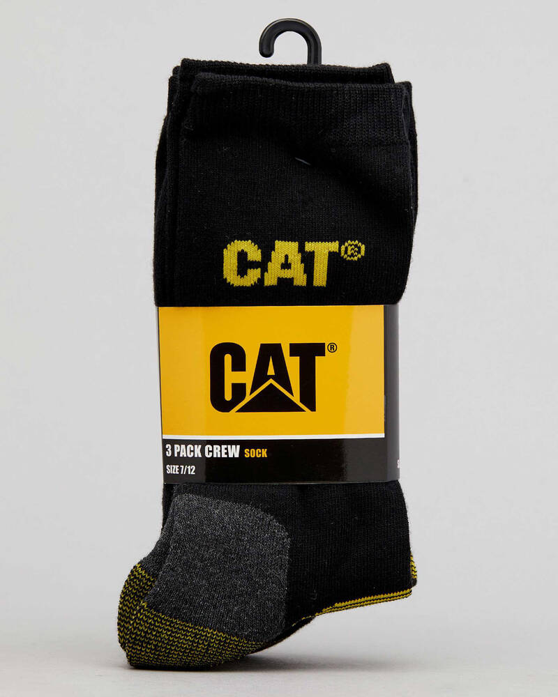 Cat Crew Sock 3 Pack for Mens