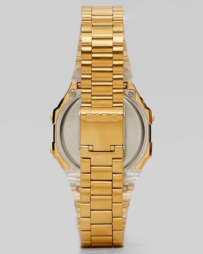Casio Vintage Gold Watch for Womens image number null