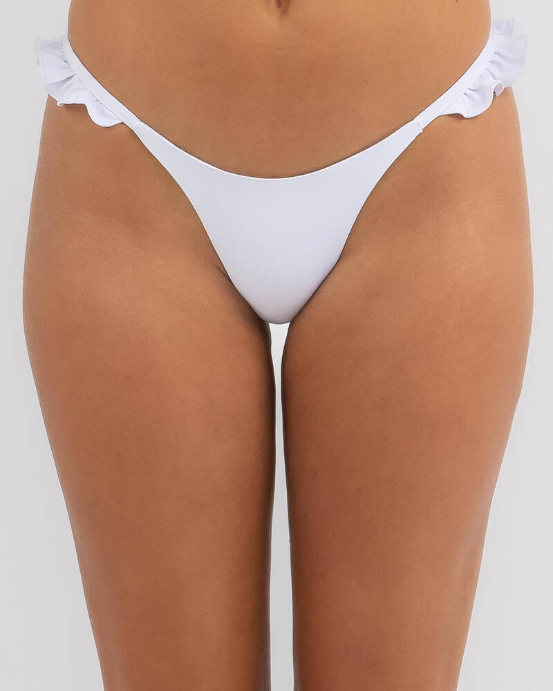 Kaiami Mariah Frill Cheeky Bikini Bottom for Womens