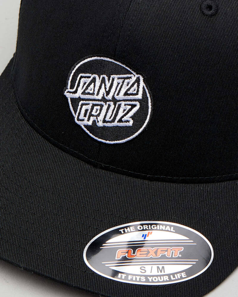 Santa Cruz Dot Flexfit Cap for Mens