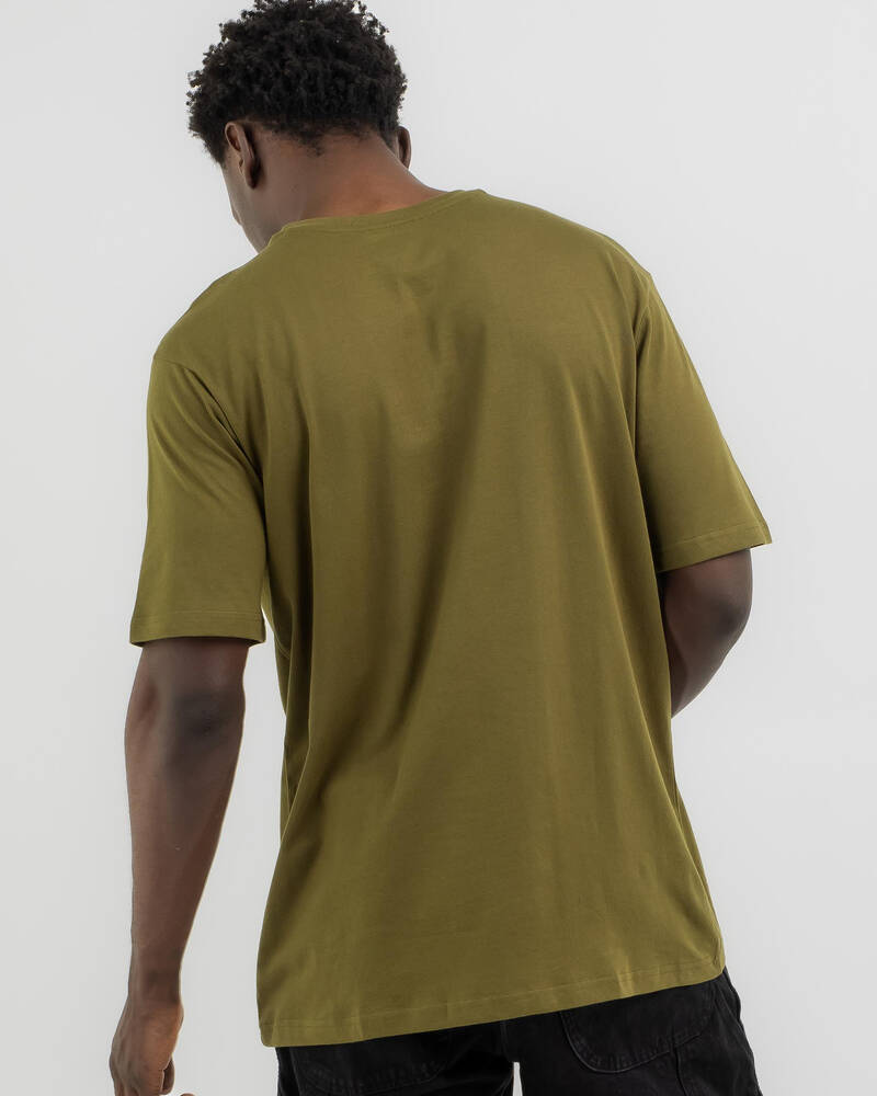 Cat Original Fit Logo T-Shirt for Mens