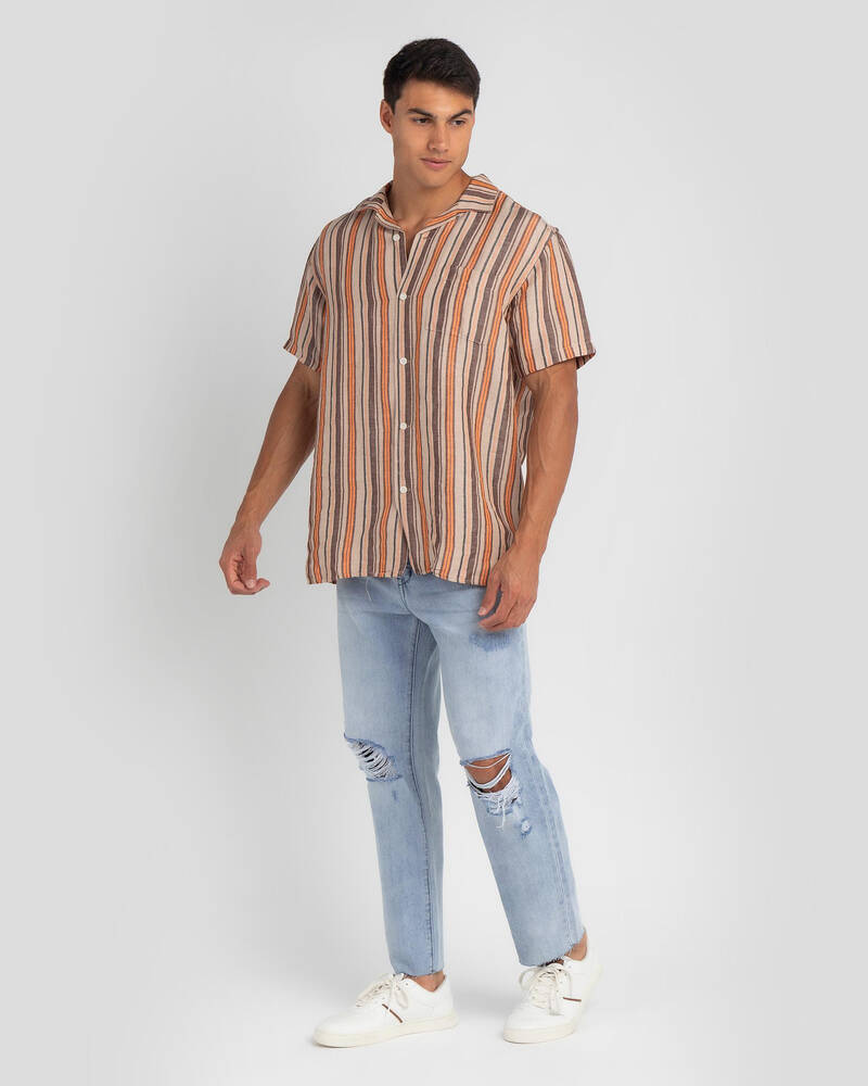 Ziggy Denim Straight Crop Jeans for Mens