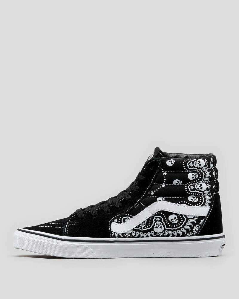 Vans Sk8-Hi Bandana Shoes for Mens