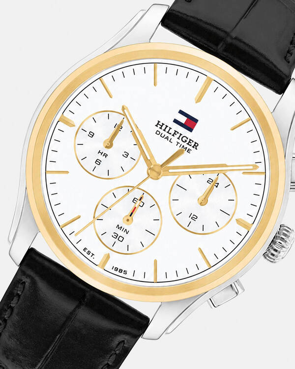 Tommy Hilfiger Tommy Hilfiger The Empire Leather Watch for Mens