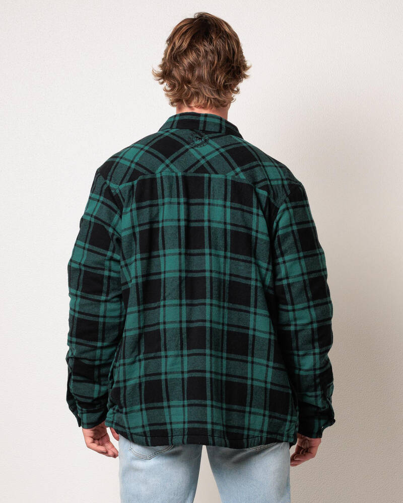 Ringers Western Sawyer Sherpa Flannel Jacket for Mens