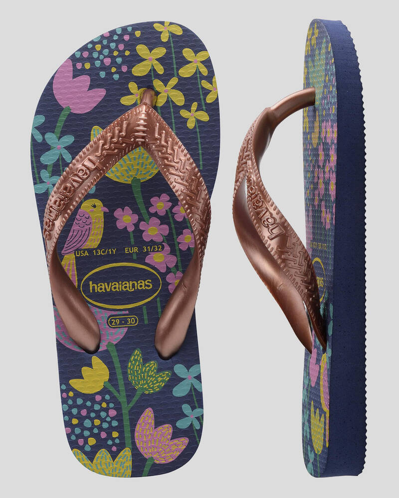 Havaianas Kids' Top Flores Thongs for Womens