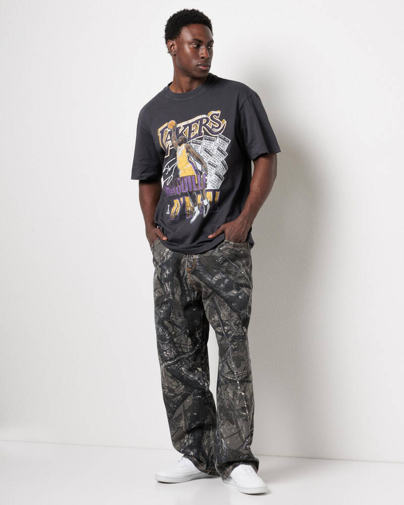 Mitchell & Ness Shaquille O'Neal Player Ticket T-Shirt for Mens