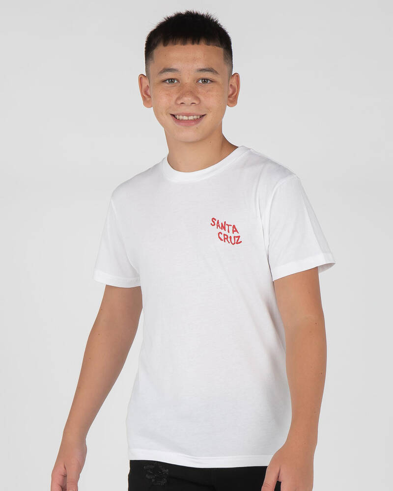Santa Cruz Boys' Screamer T-Shirt for Mens