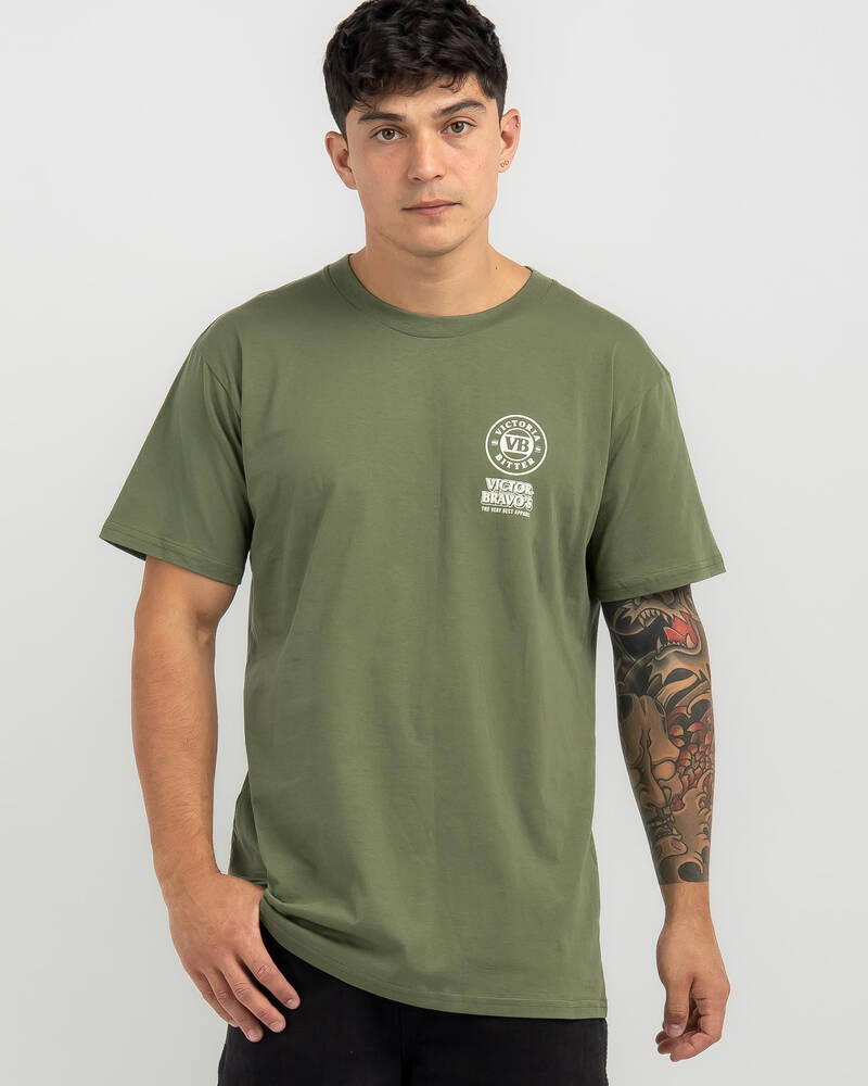 Victor Bravo's VB Stacked T-Shirt for Mens