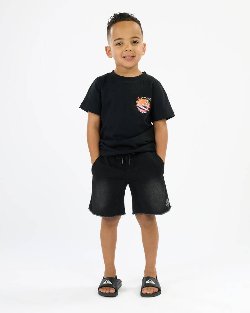 Skylark Toddlers' Edge Elastic Waist Shorts for Mens