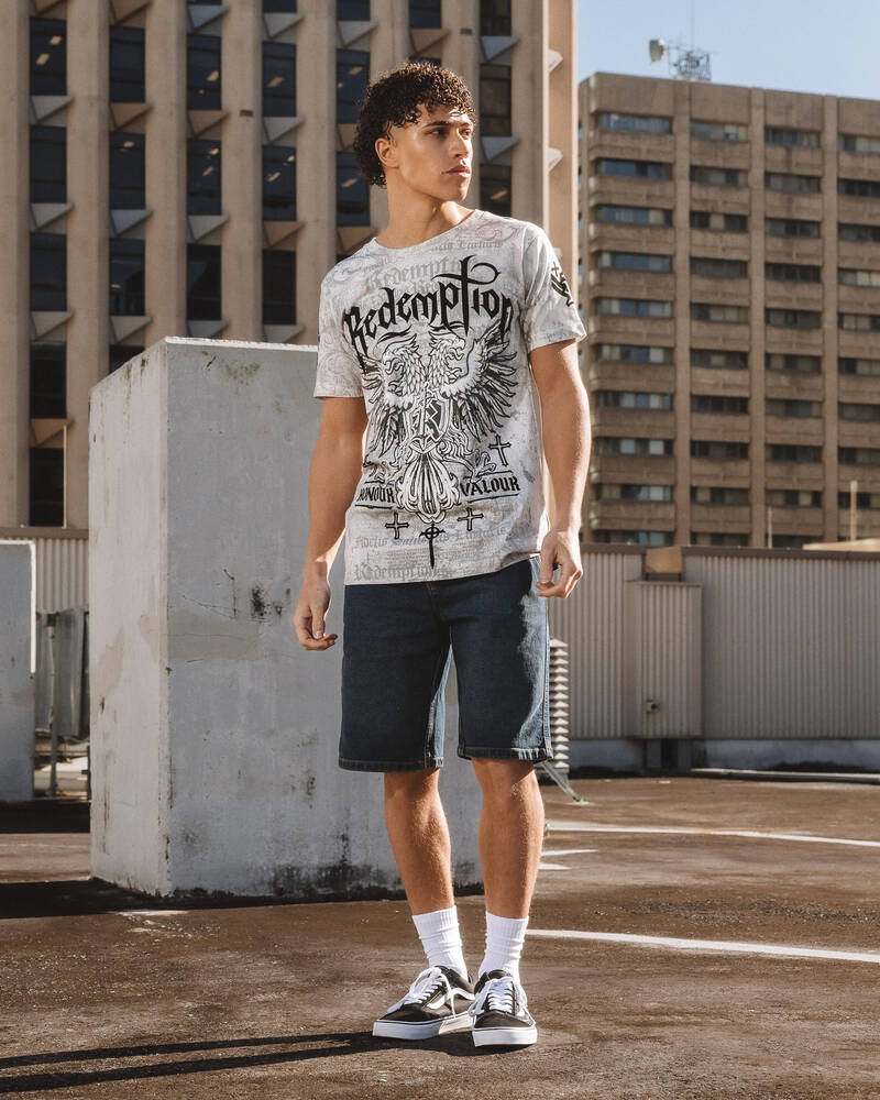 Dickies Relaxed Denim Utility Shorts for Mens