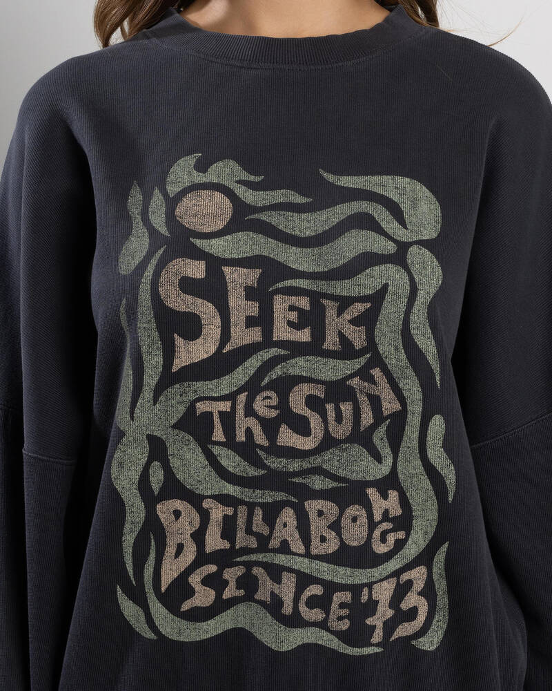 Billabong Seek The Sun Crewneck Sweatshirt for Womens