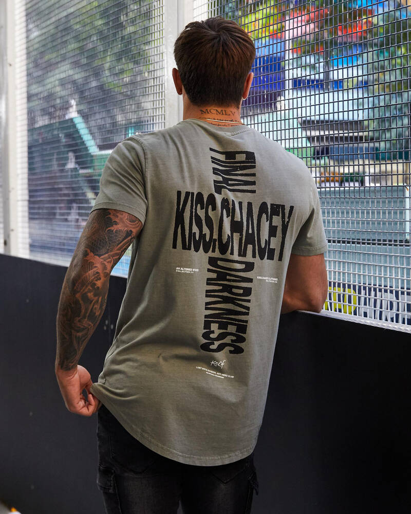 Kiss Chacey Shroudbound Dual Curved T-Shirt for Mens