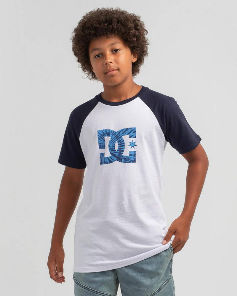 DC Shoes Boys' Star Raglan T-Shirt for Mens