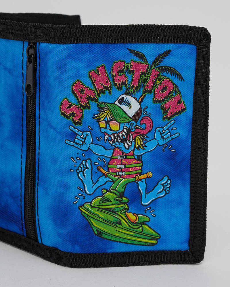 Sanction Sprayed Tri-Fold Wallet for Mens