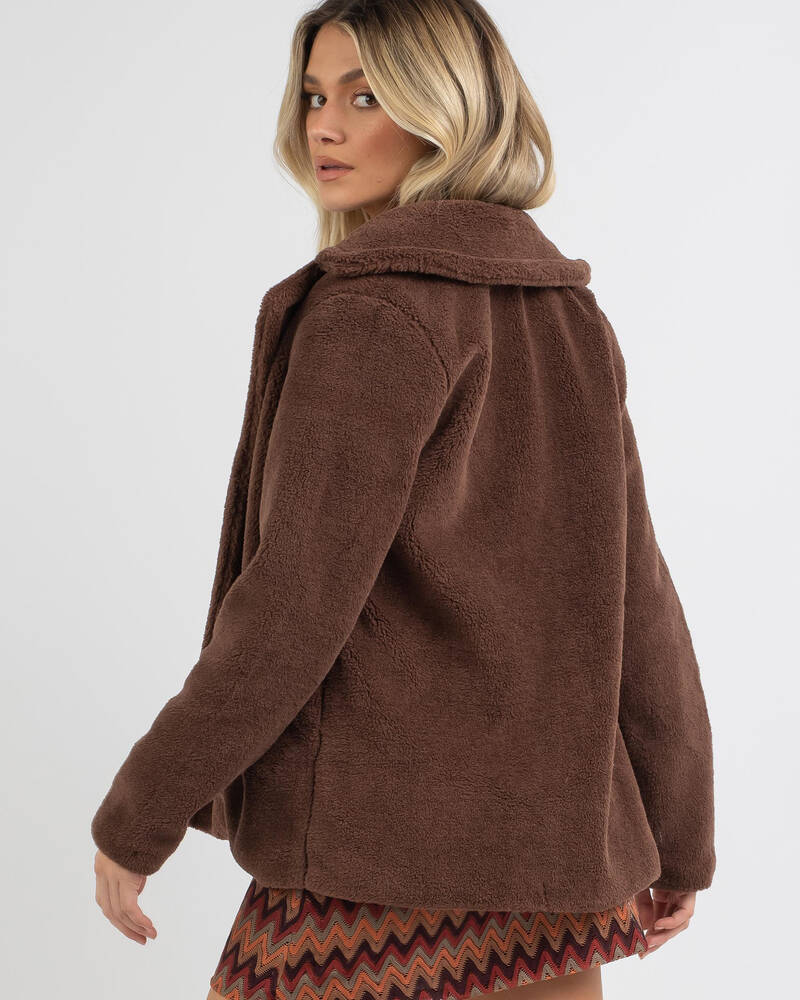 Ava And Ever Selma Teddy Jacket for Womens