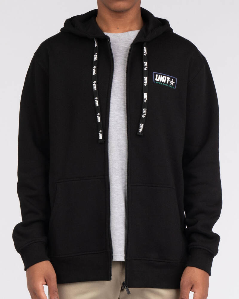 Unit Clapped Hoodie for Mens