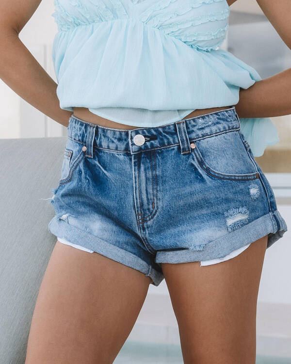 Stevie Micro Denim Shorts