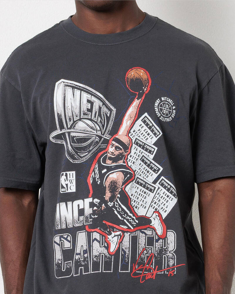 Mitchell & Ness Vince Carter Player Ticket T-Shirt for Mens