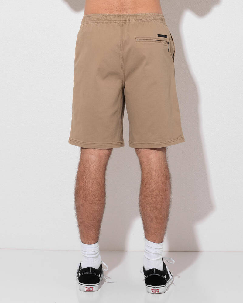Dexter Glare Elastic Waist Shorts for Mens