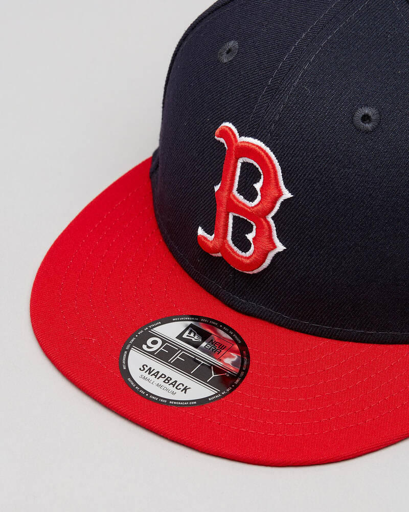 New Era Boston Red Sox Flatpeak Cap for Mens