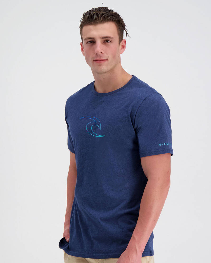 Rip Curl Icon Fade T-Shirt for Mens