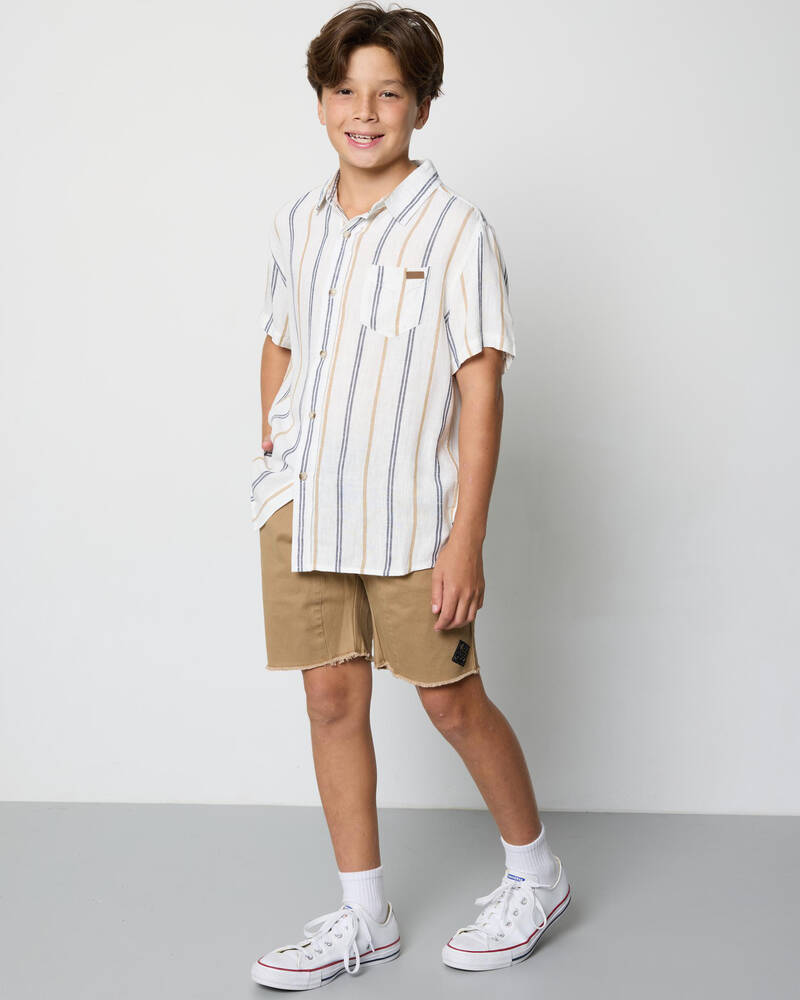 Skylark Boys' Resort Short Sleeve Shirt for Mens