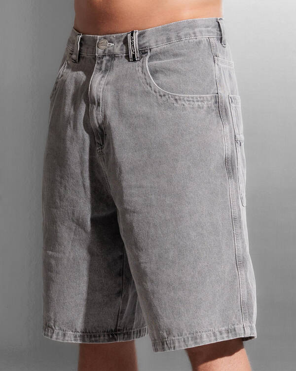 Rusty Turbo 2.0 Baggy Denim Shorts for Mens
