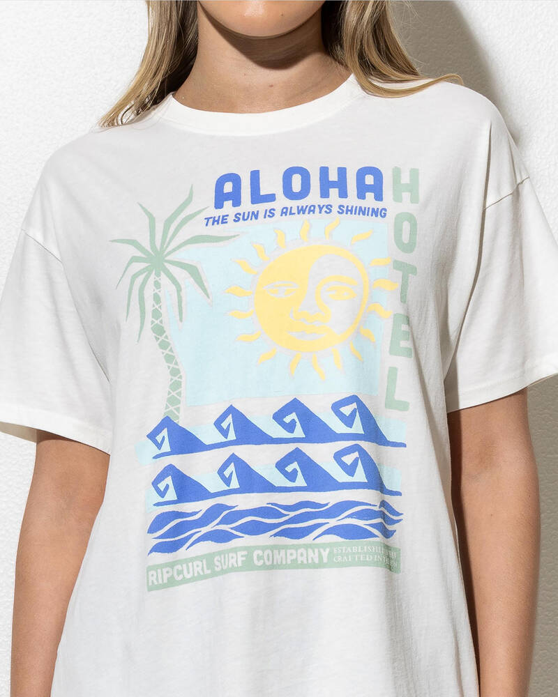 Rip Curl Aloha Hotel Relaxed T-Shirt for Womens