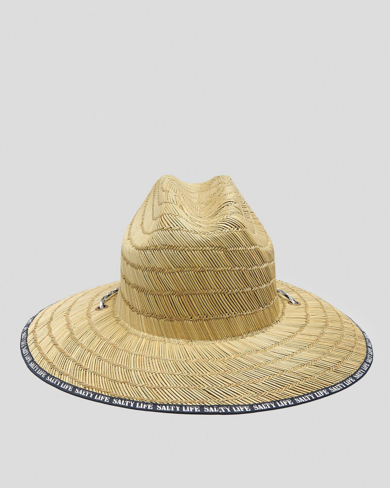 Salty Life Depth Straw Hat for Mens