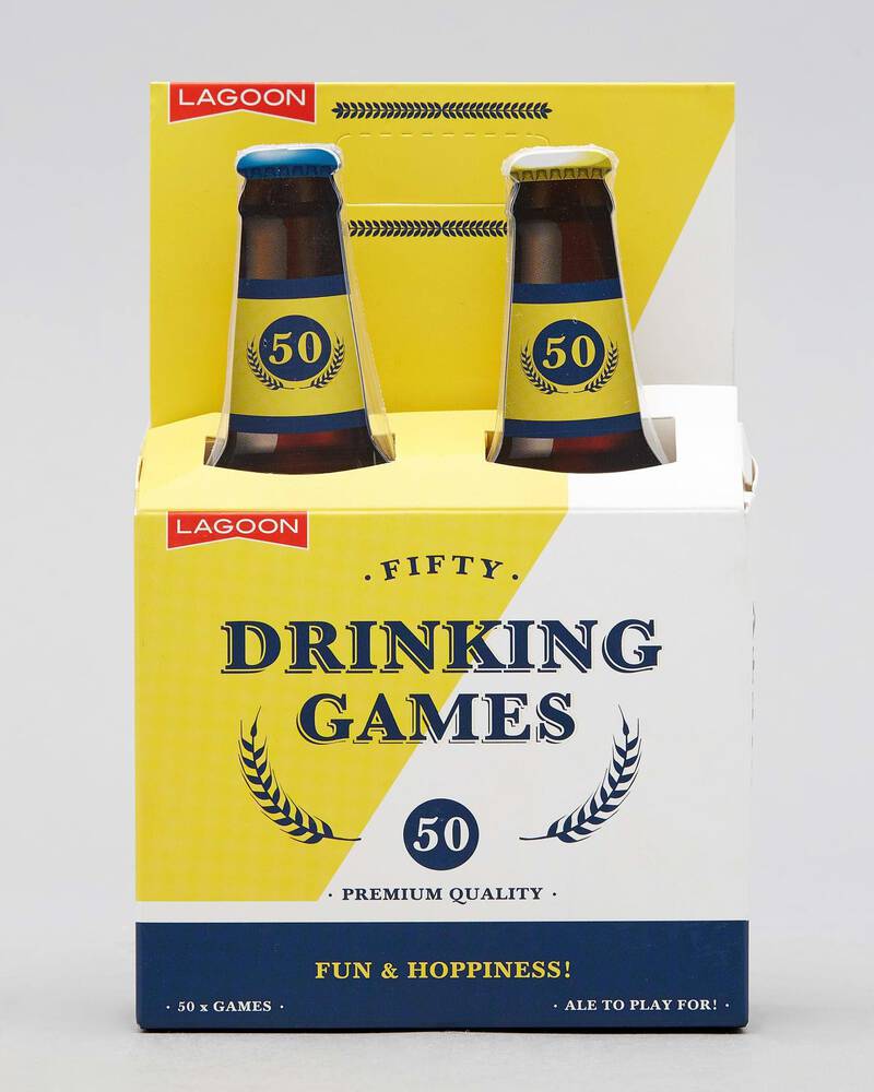 Independence Studio Lagoon Fifty Drinking Games for Unisex