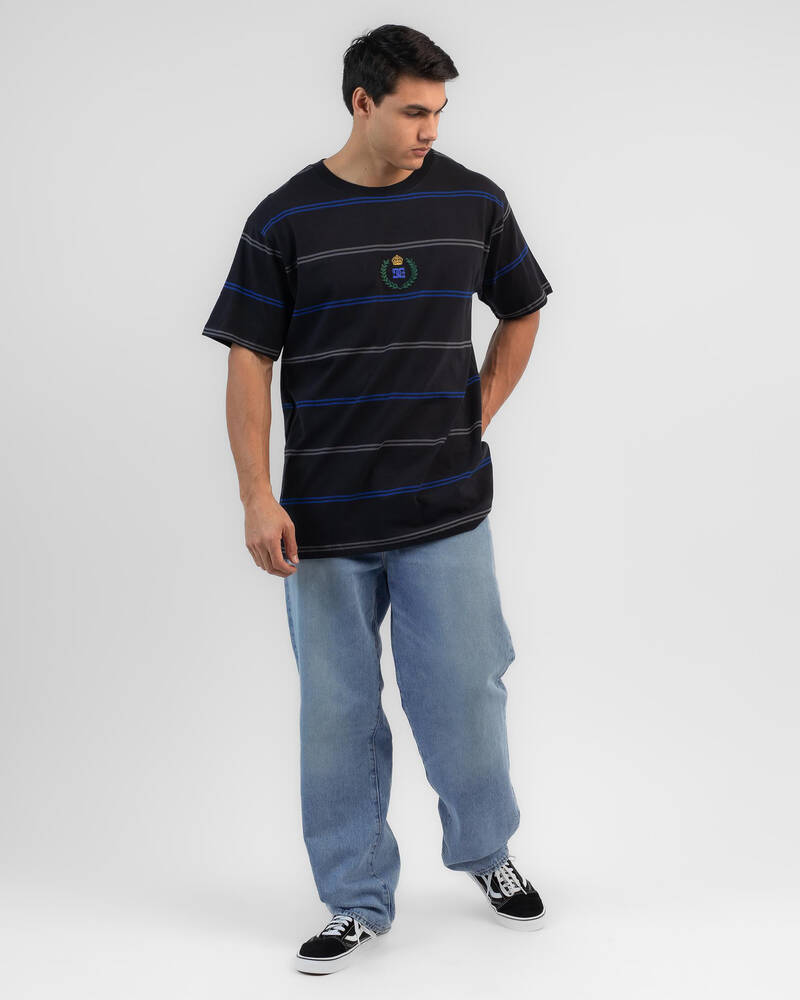 DC Shoes Regal Stripe T-Shirt for Mens