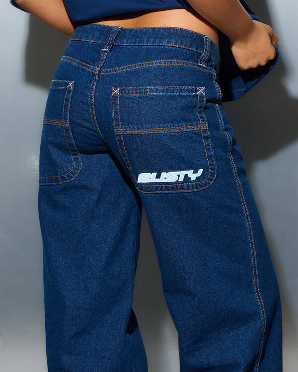 Rusty Flip Mommy Low Rise Tapeless Jeans 2.0 for Womens