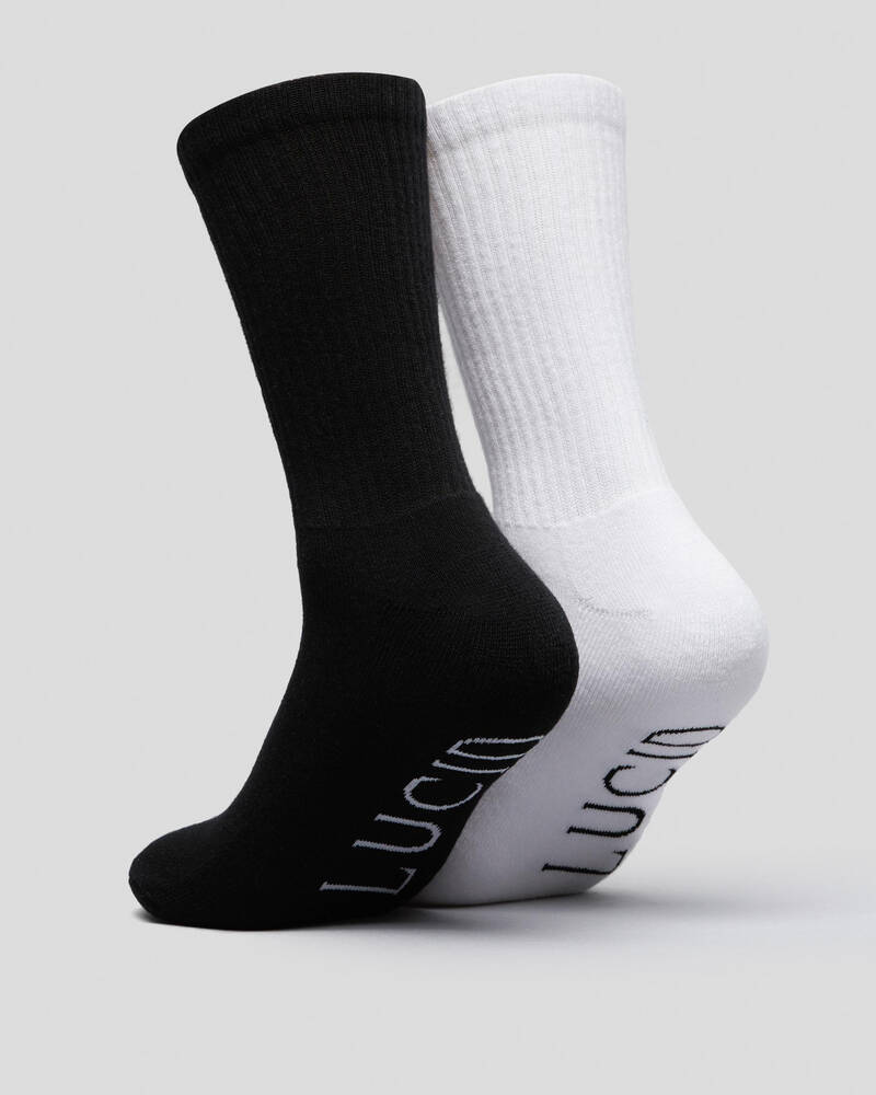 Lucid Mushroom 2 Pack Socks for Mens
