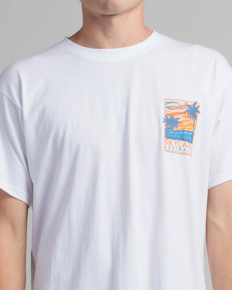Skylark Sunset Swell T-Shirt for Mens