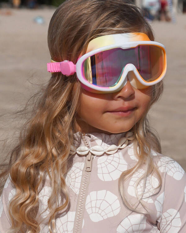 Sunnylife Kids Poppy The Peach Swim Mask for Unisex
