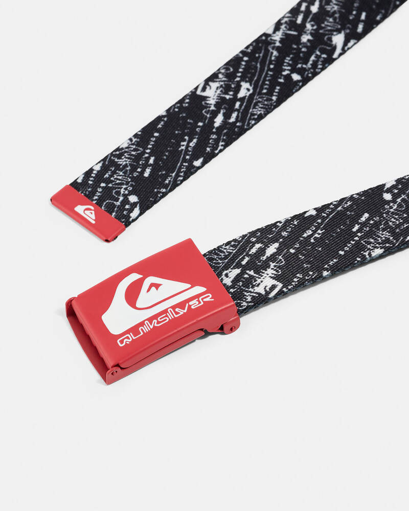 Quiksilver Principal Schwack Web Belt for Mens