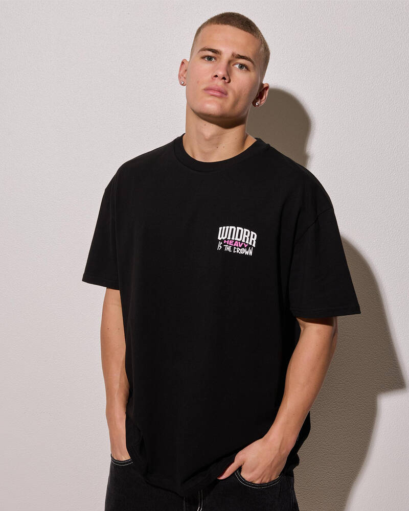 Wndrr Pledge Box Fit T-Shirt for Mens