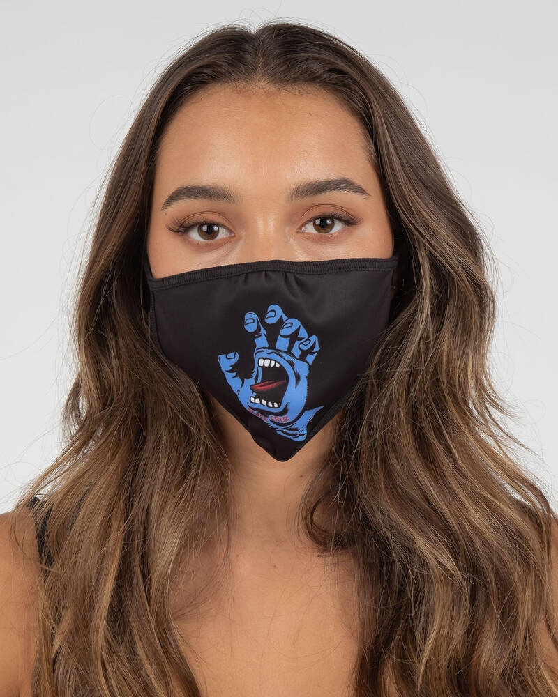 Santa Cruz Screaming Hand Face Mask for Unisex