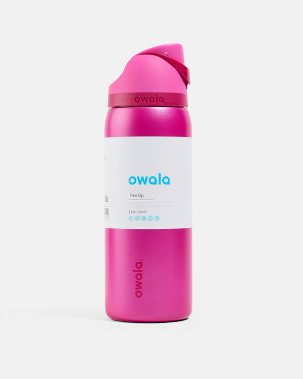 32oz FreeSip Stainless Steel Water Bottle